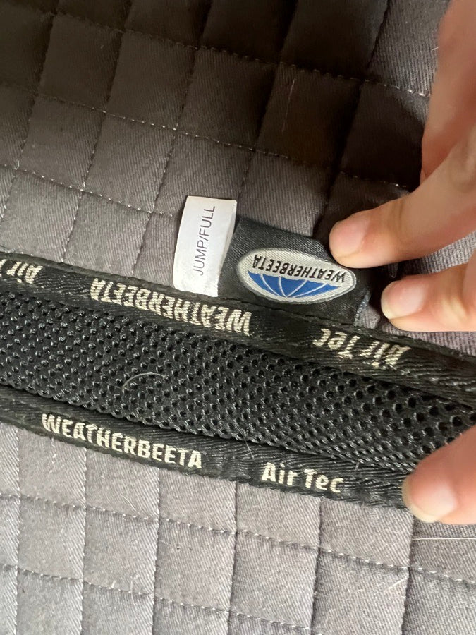 Weatherbeeta Gray Full Jump Saddle Pad