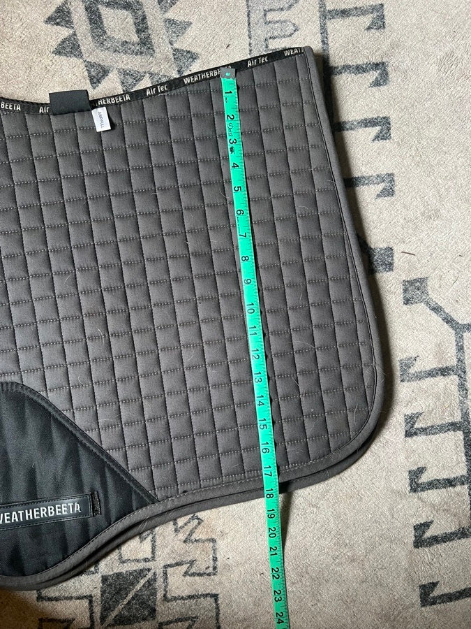 Weatherbeeta Gray Full Jump Saddle Pad
