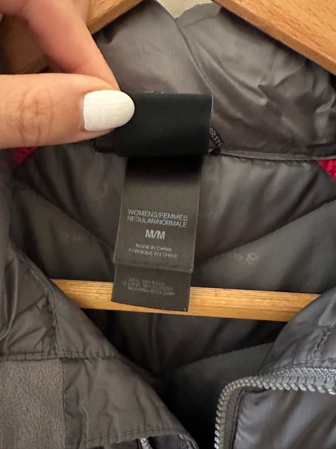 The North Face Summit Series 800 Gray Light Down Jacket - Size Medium
