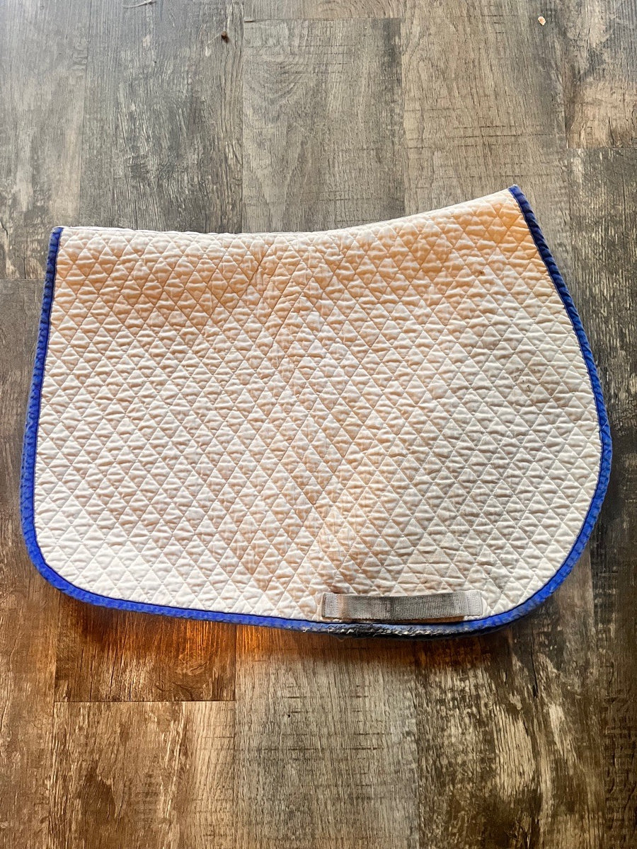 FLEECEWORKS Fleece works Franktown Hunter Derby logo Saddle pad (2)