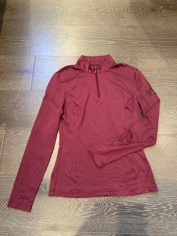 EQUESTRIAN STOCKHOLM Equestrian Stockholm - UV Protection Top - Bordeaux (5)