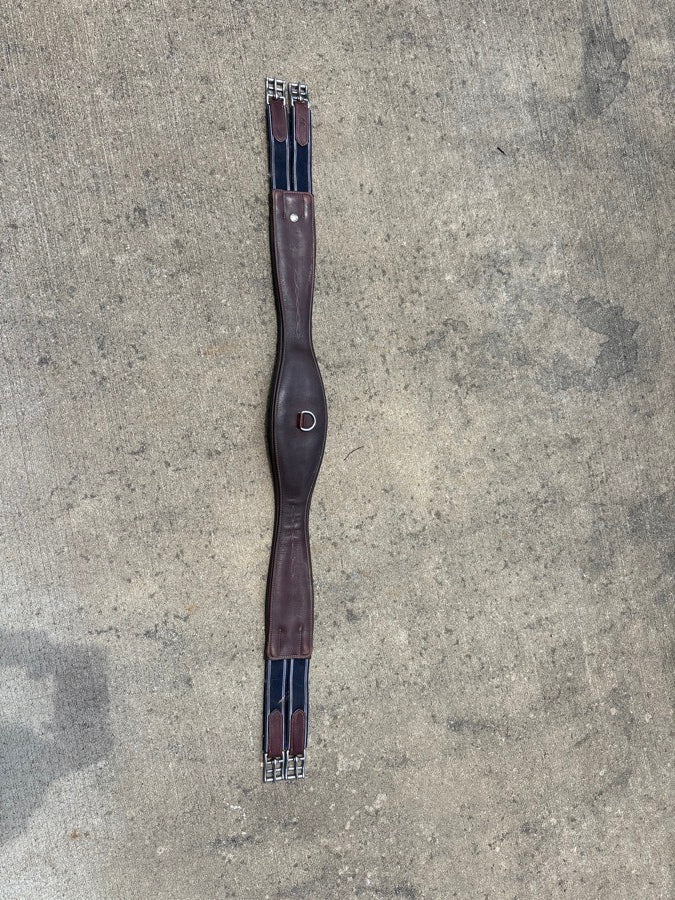 DOVER SADDLERY DS fancy stitched girth
