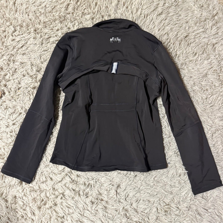 EQUINE COUTURE Women’s Size 2XL Grey Equine Couture Horseback Riding Show Coat (6)