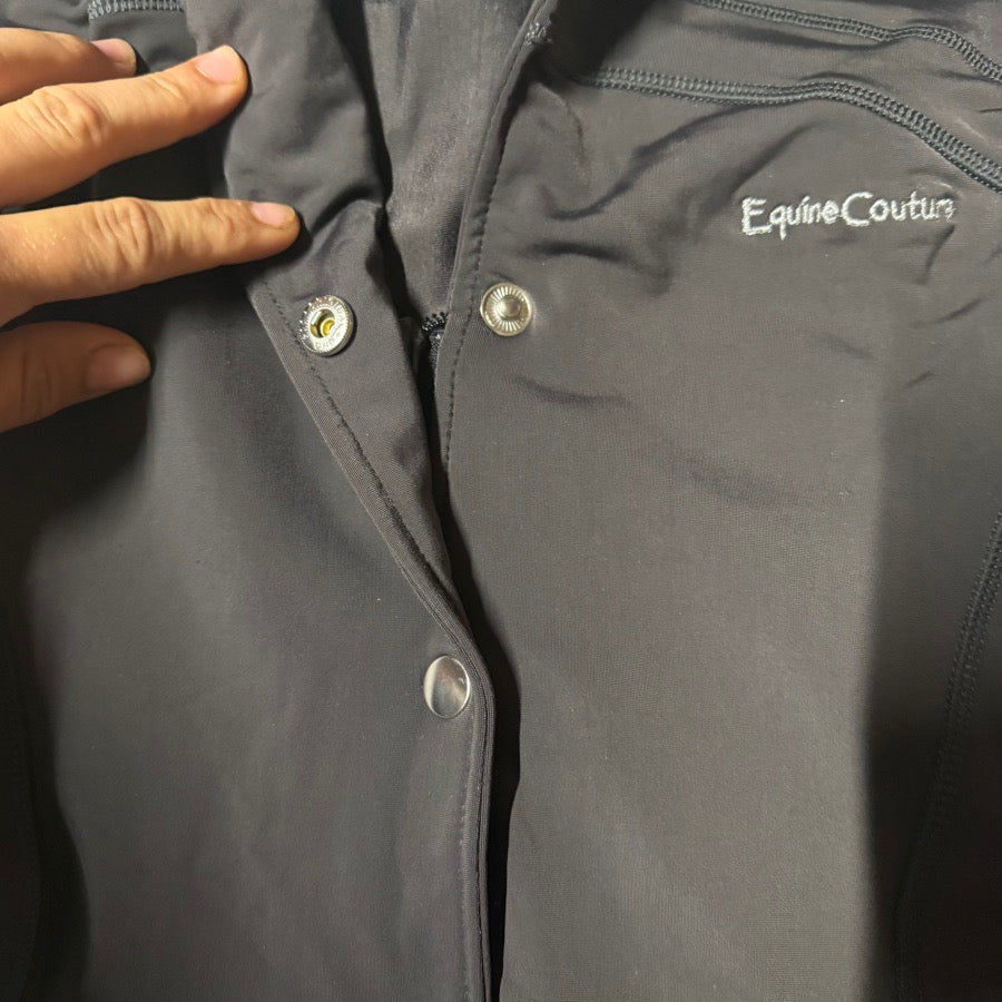 EQUINE COUTURE Women’s Size 2XL Grey Equine Couture Horseback Riding Show Coat (4)