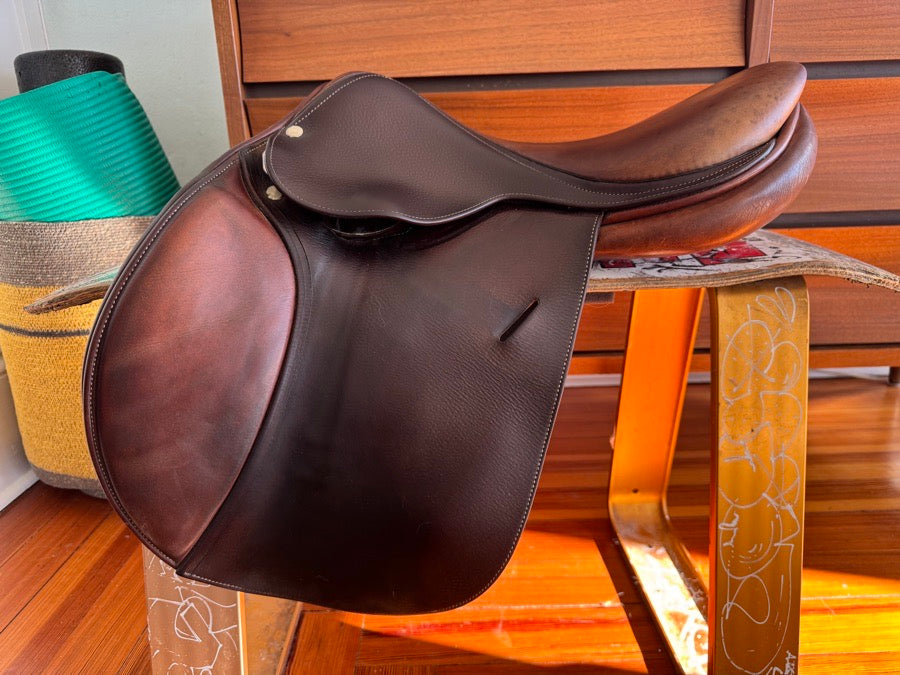 17.5” Butet Saumur Jump Saddle - “P” Seat