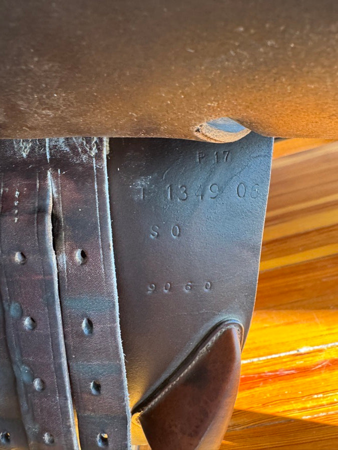 17.5” Butet Saumur Jump Saddle - “P” Seat