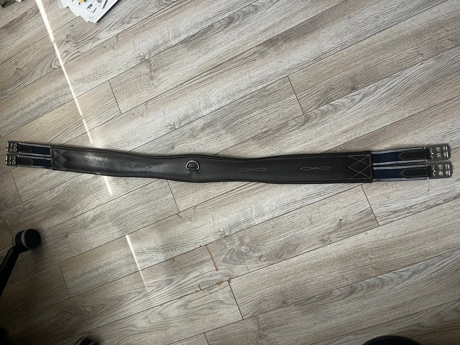 DOVER SADDLERY Suffolk Raised Fancy Stitch Girth- 48”