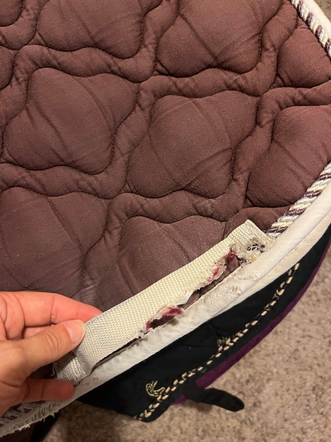 OTHER Two Saddle Pads (5)