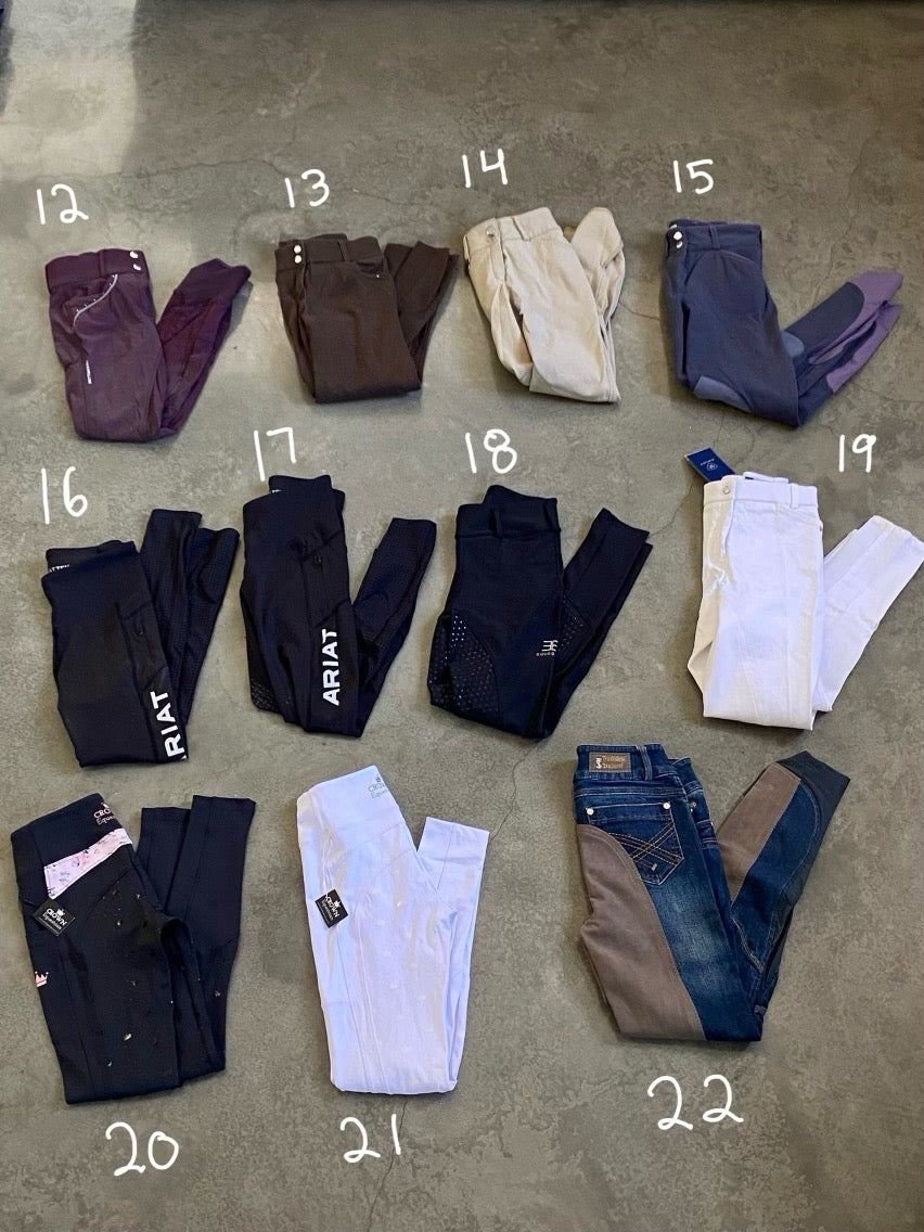 Breeches and tights