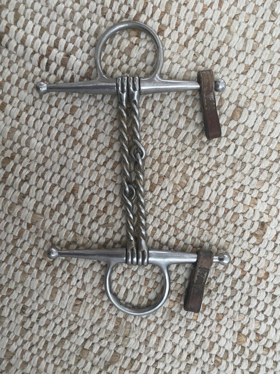 Full Cheek Double Twisted Wire Bit - Size 4 3/4