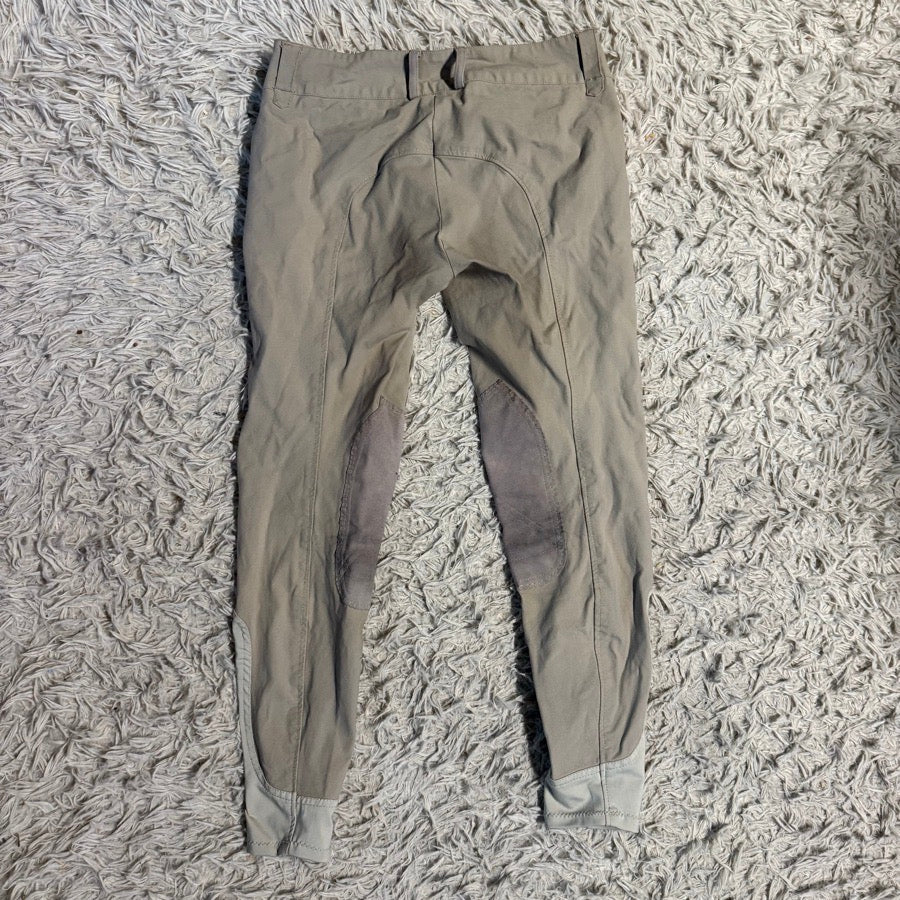 PIPER BY SMARTPAK Women’s Size 28L Tan Smartpak Knee Patch Horseback Riding Breeches (4)