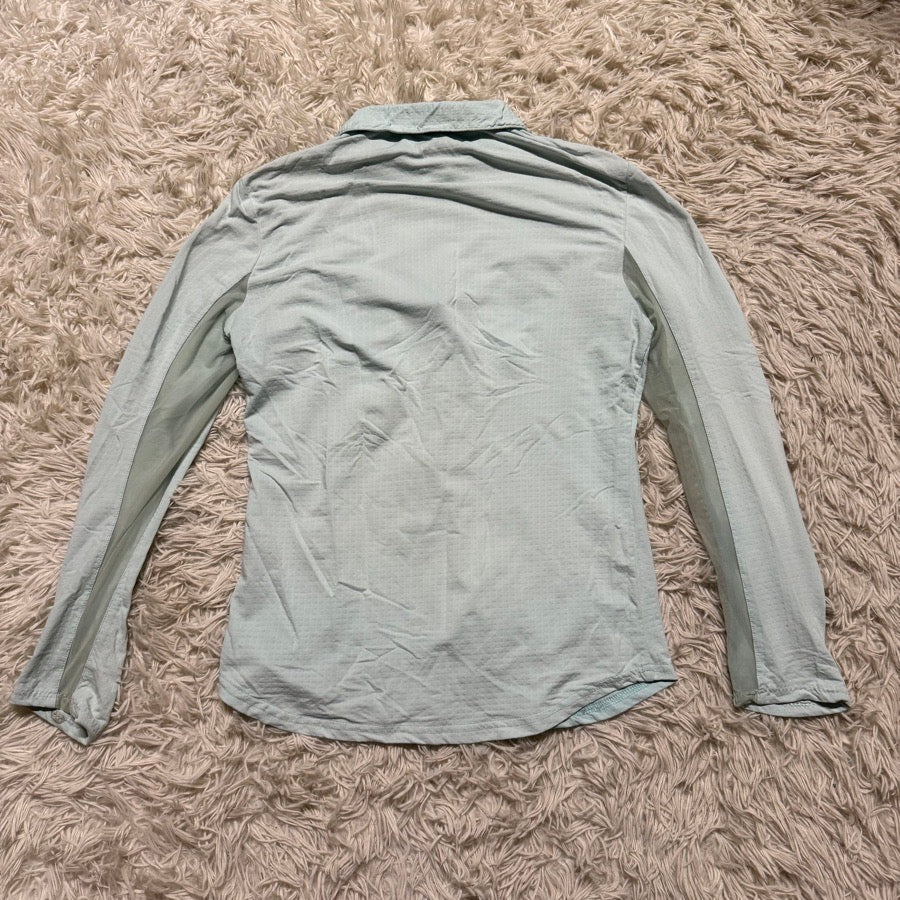 Other Women’s Small Blue Swing Long Sleeve Horseback Riding Golf Sunshirt. Good Cond. (5)