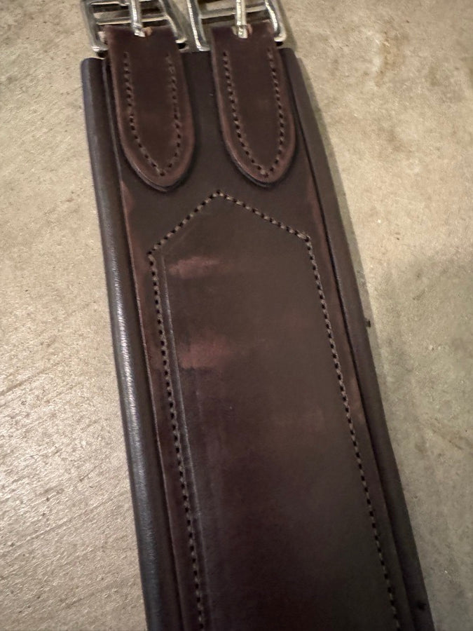 52 inch leather girth