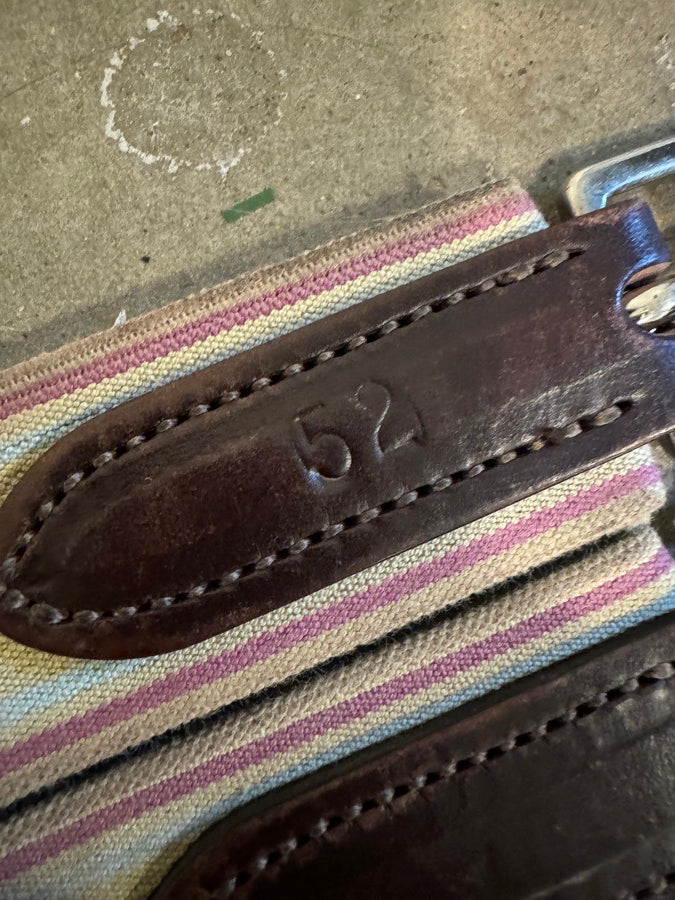52 inch leather girth