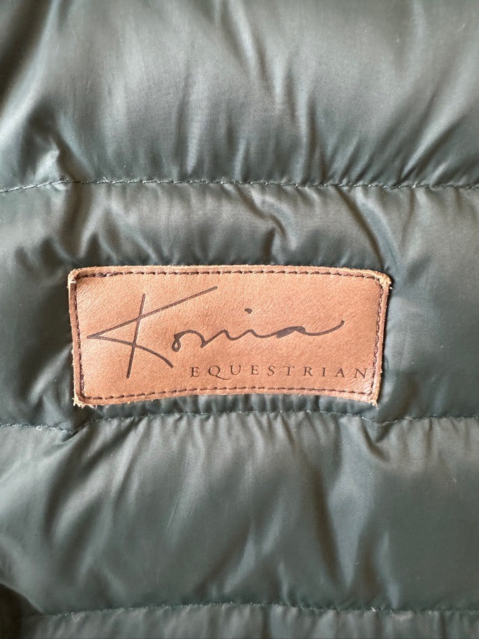 Green Konia Equestrian Lightweight Down Vest
