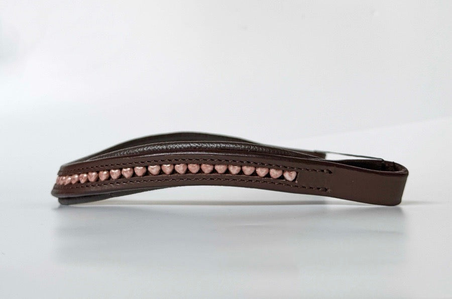 Pink Heart Browband
