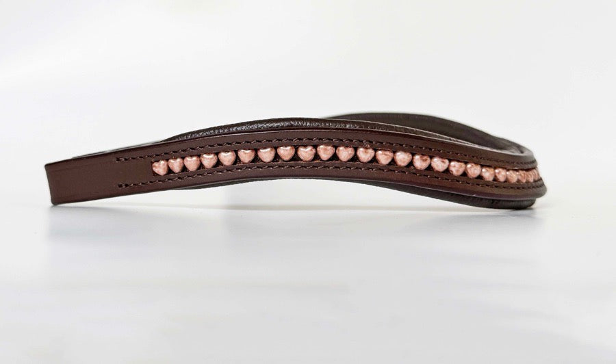 Pink Heart Browband