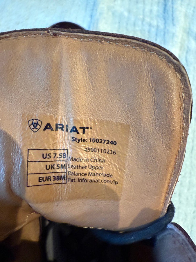 ARIAT Paddock boots and half chaps (3)