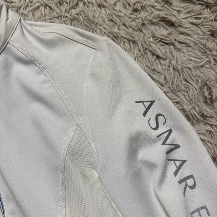 NOEL ASMAR EQUESTRIAN New Women’s XXS White Noel Asmar Long Sleeve Horseback Riding Show Shirt (3)