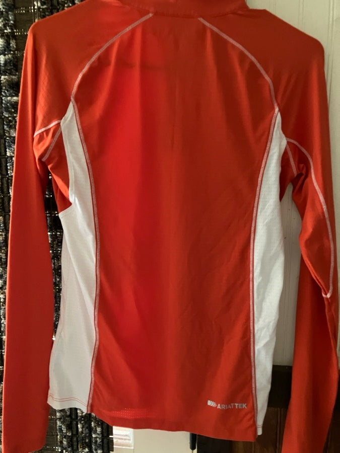 ARIAT Ariat orange heat series tech top S (3)