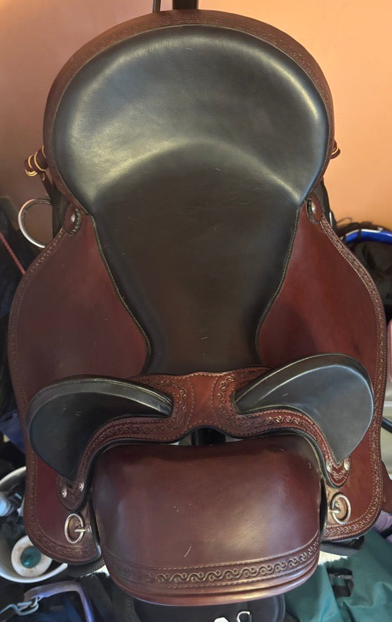 Brown Hybrid Saddle