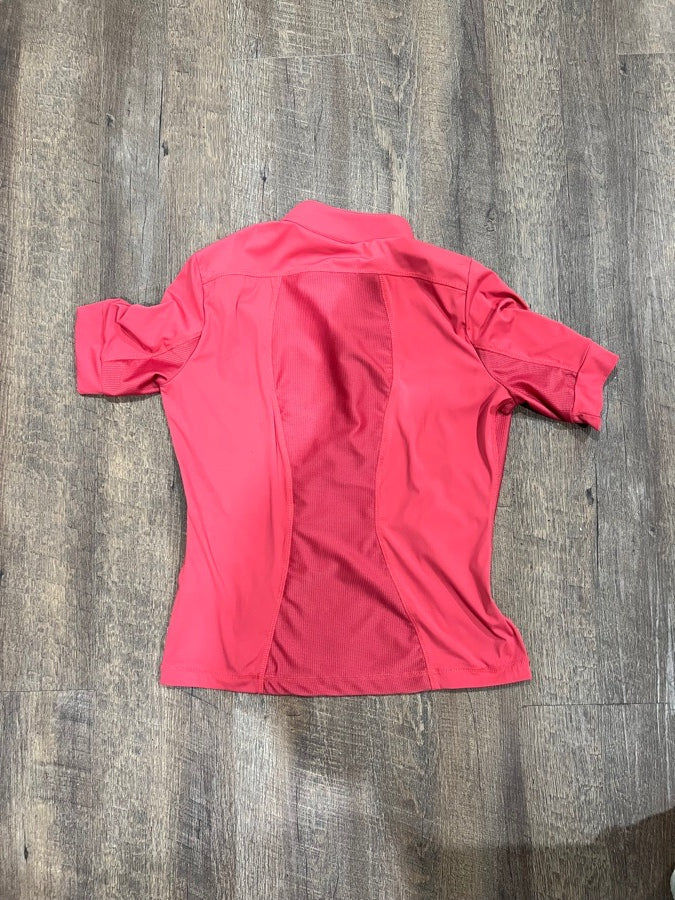PS of Sweden Cecile Short Sleeve Top Shirt Berry Pink