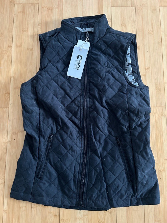 Black Riding Sport Vest Size Small