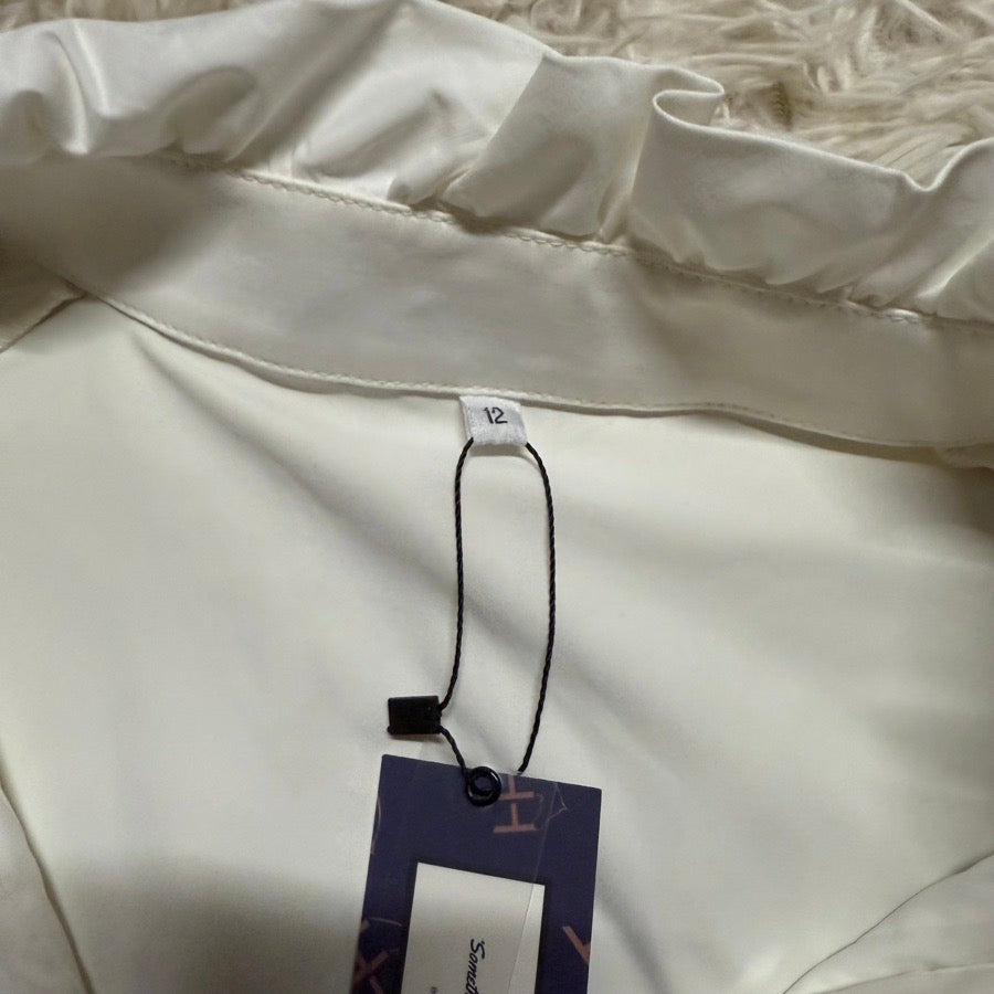 Other New Women’s Size 12 White HH Unique Long Sleeve Horseback Riding Show Shirt. (7)