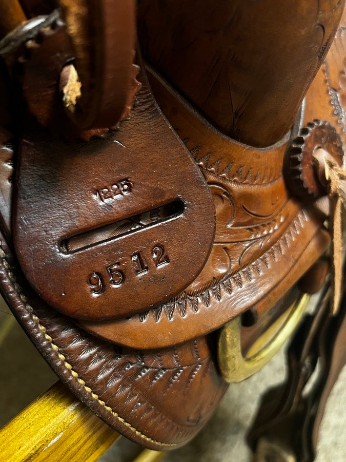 Other JC Higgins 15” Western Saddle (4)