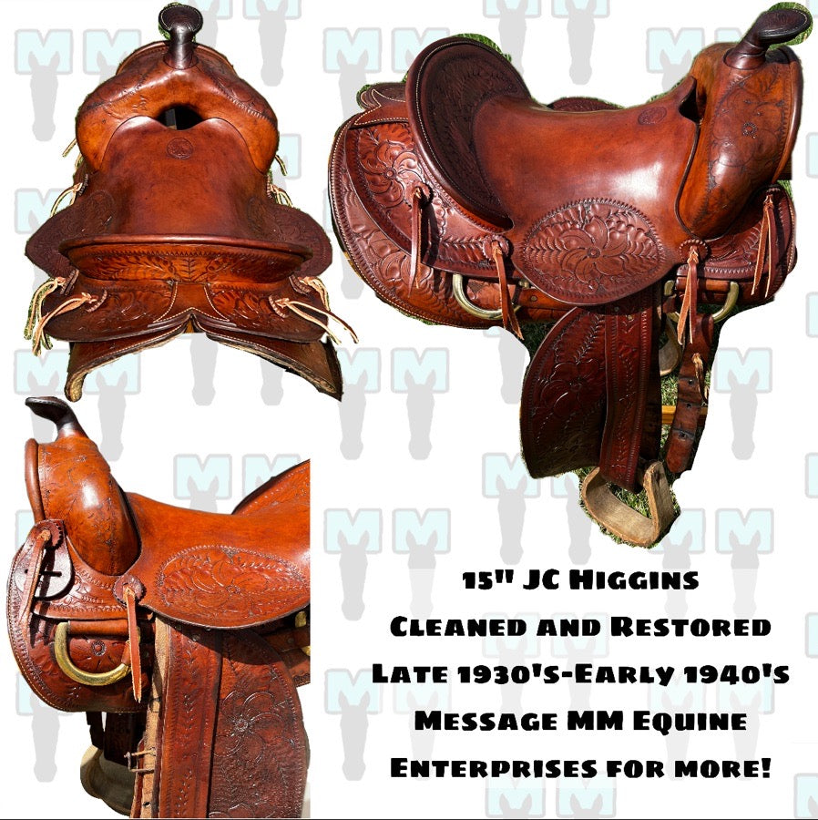 Other JC Higgins 15” Western Saddle (2)