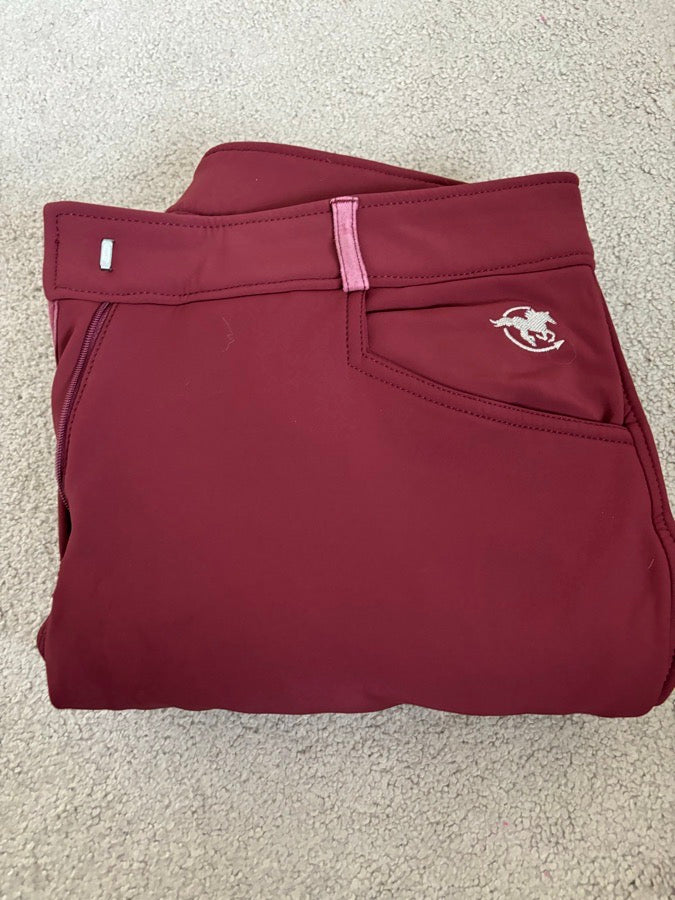 32L Smartpak Piper winter softshell, merlot, knee patch. Great condition