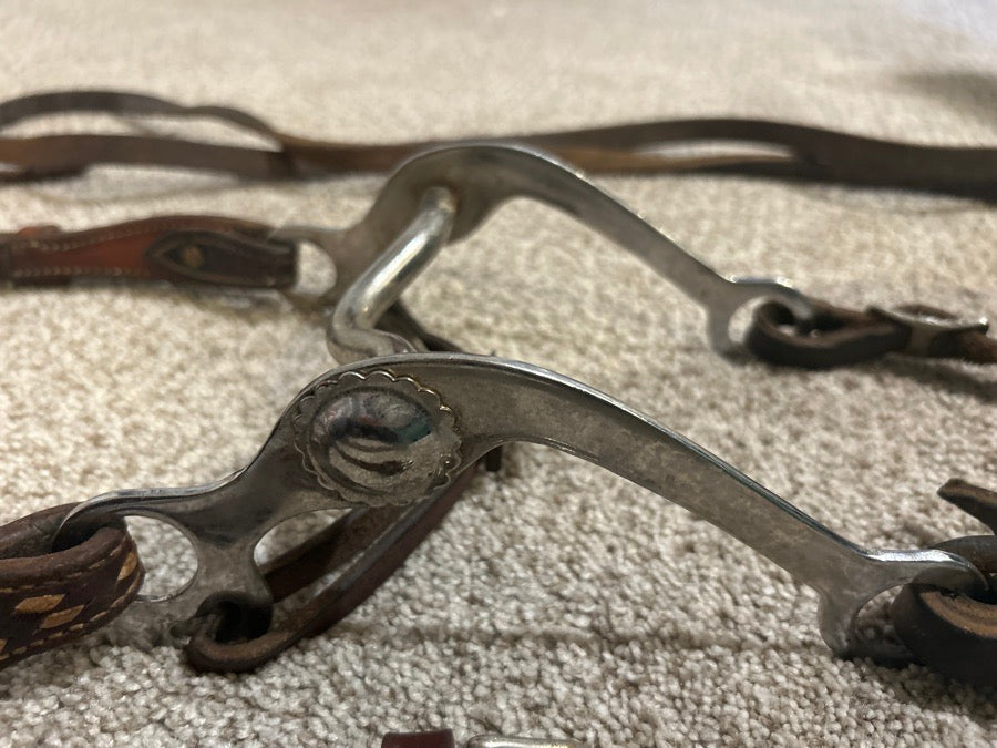 Western bridal with curb bit