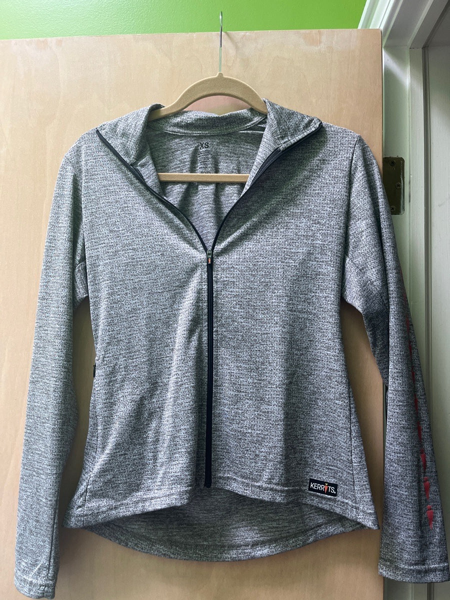 Size XS Kerrits Grey Longsleeve Zip Up