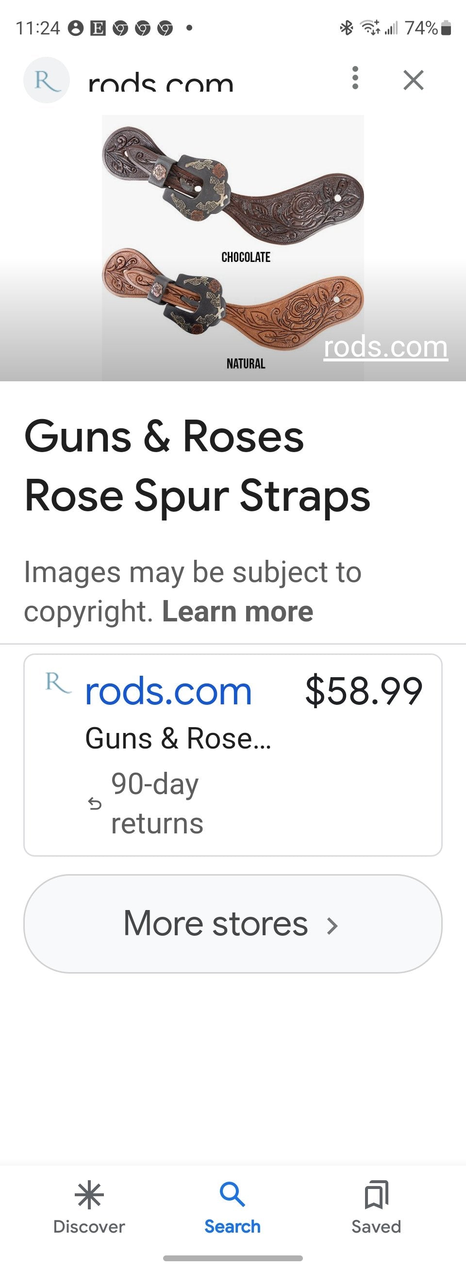 Ladies Spurs and Spur Straps