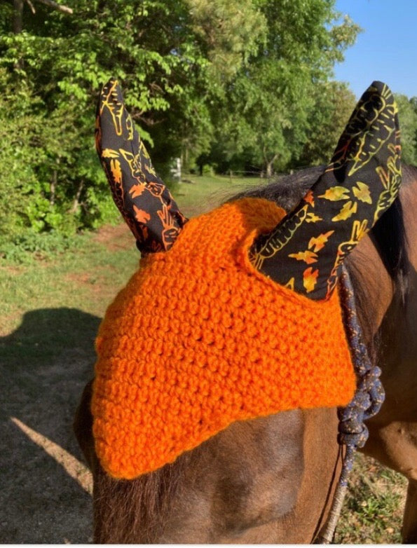 Ombré Carrots Custom Ear Bonnet