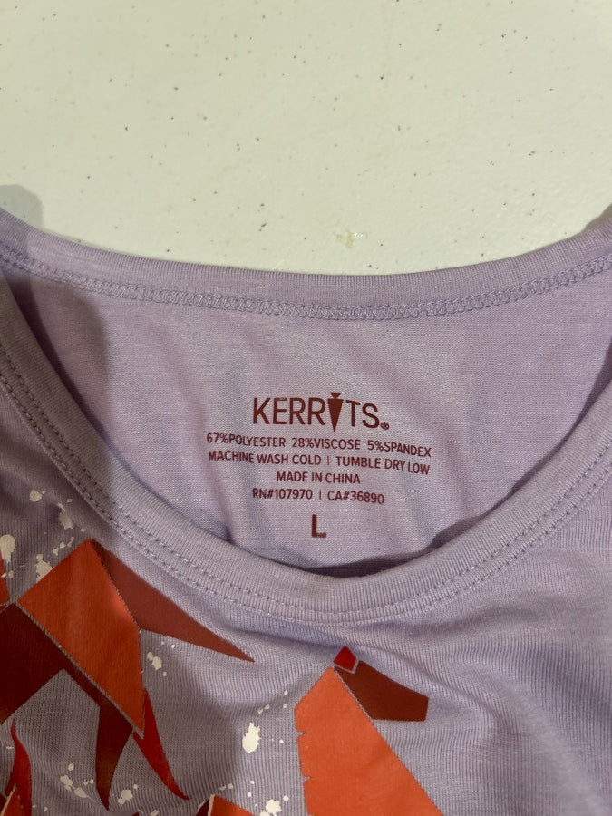 Kerrits youth short sleeve shirt size L