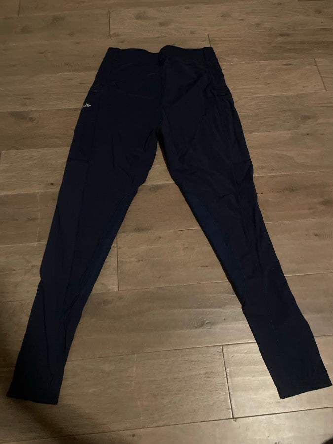 Blue riding breeches