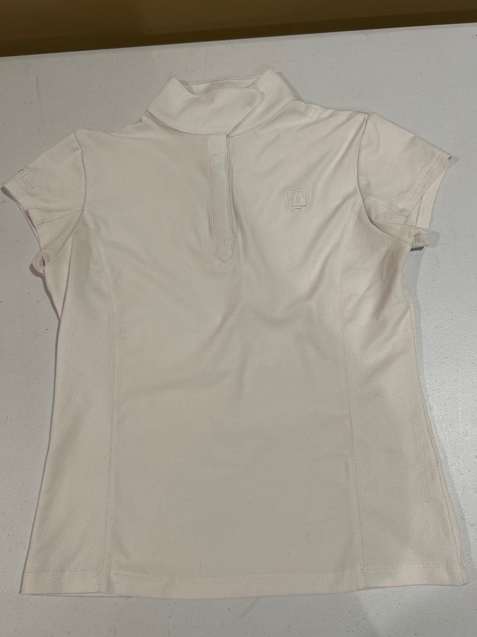 Romfh child size L white show shirt short sleev