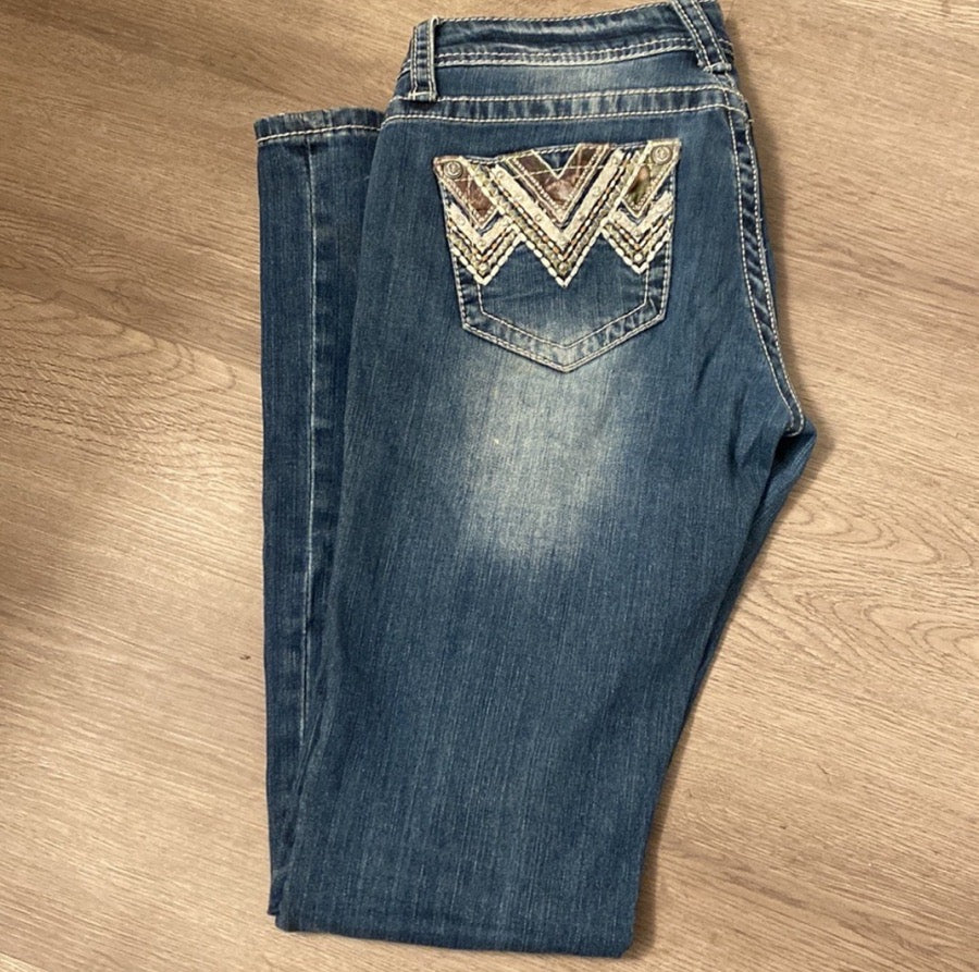 Grace in LA Camo bling jeans