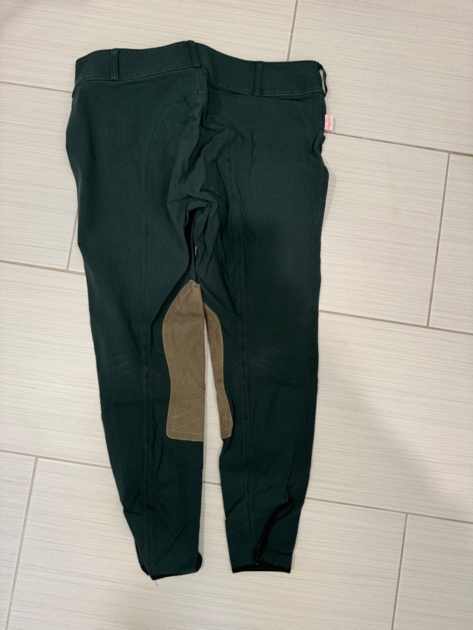 Hunter Green Tailored Sportsman Breeches