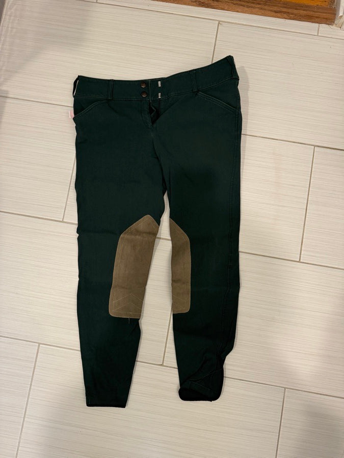 Hunter Green Tailored Sportsman Breeches