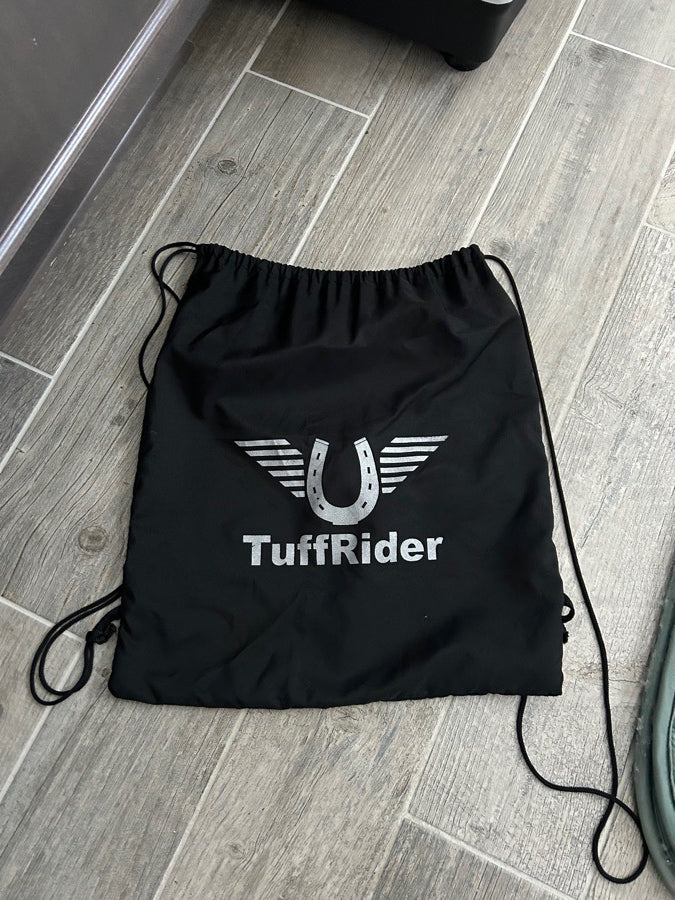 Tuff Rider Medium Helmet and Noble Equestrian Gloves