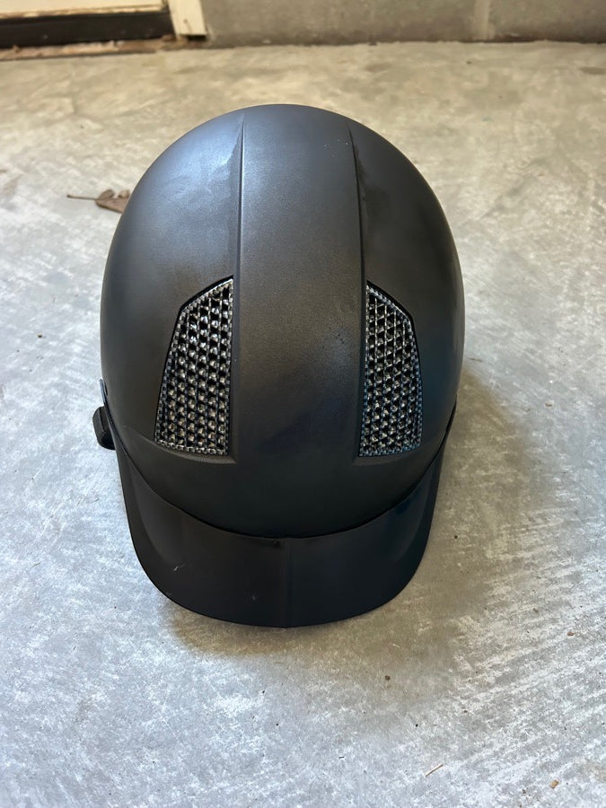 Tuff Rider Medium Helmet and Noble Equestrian Gloves
