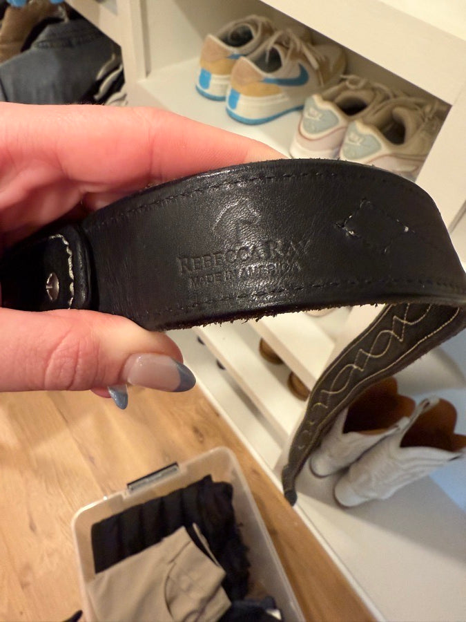 Rebecca Ray Designs Black Riding Belt