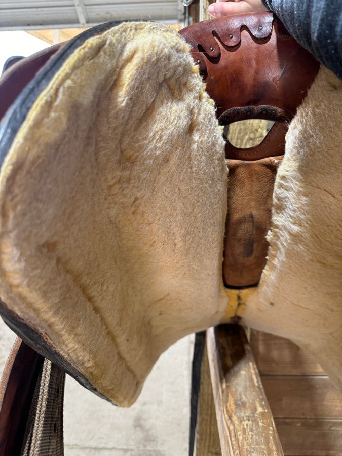 BIG HORN Used roper saddle (4)