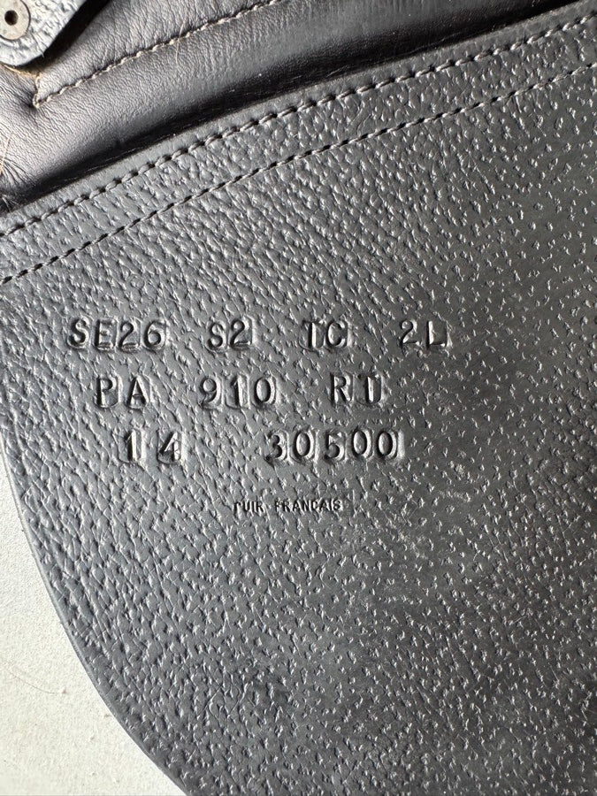 CWD 17.5” CWD SE26 2Gs Saddle - 2L - BLACK - Full Buffalo - RARE! (6)