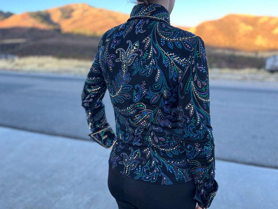 Classy Custom Western Show Jacket, size 4-8