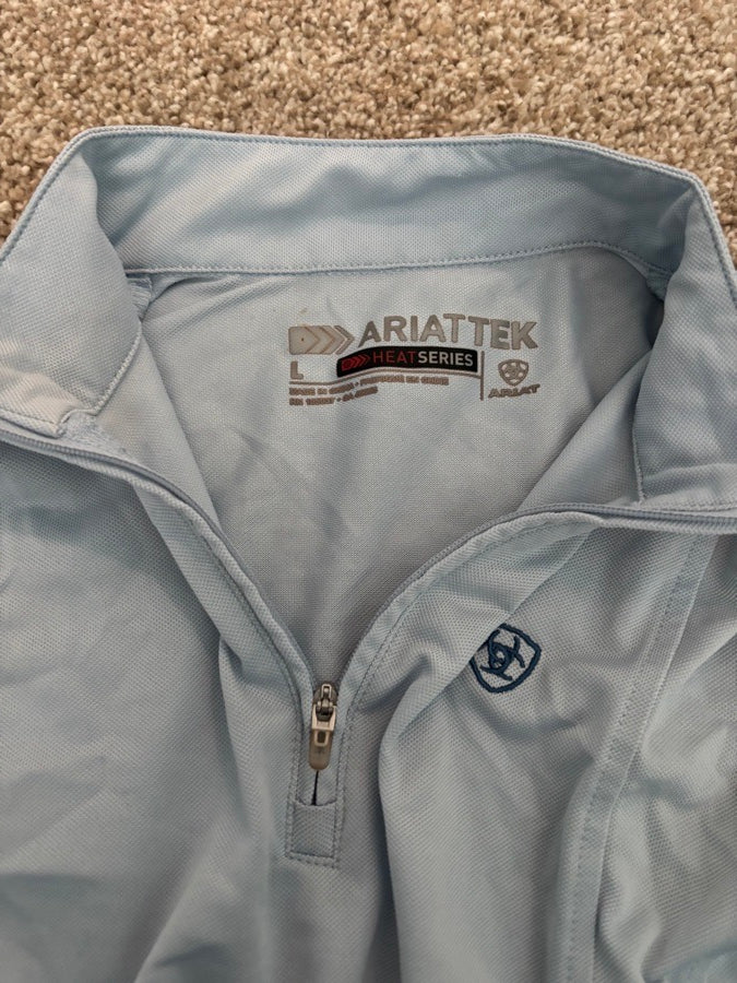 ARIAT Ariat heat series riding shirt girls L (2)