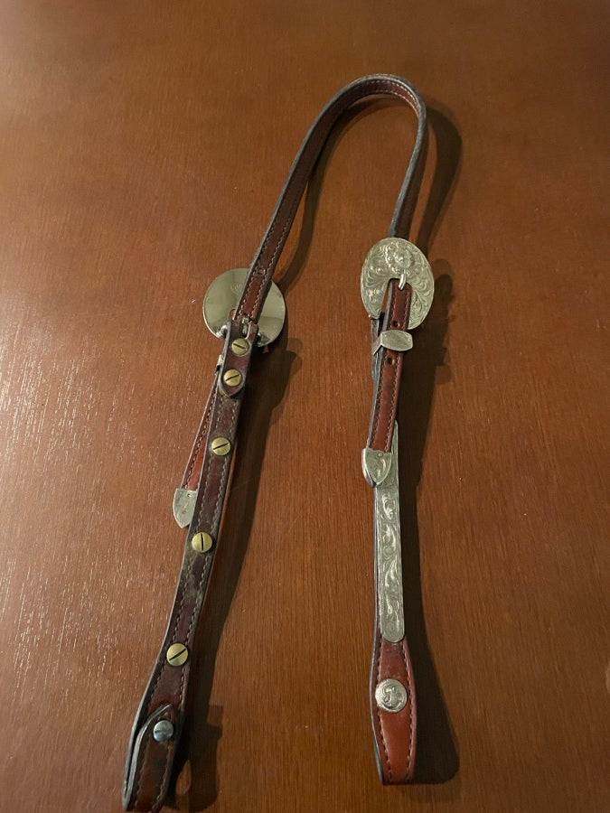 Dale Chavez 16” Western Show Saddle, Headstall and Roman Reins