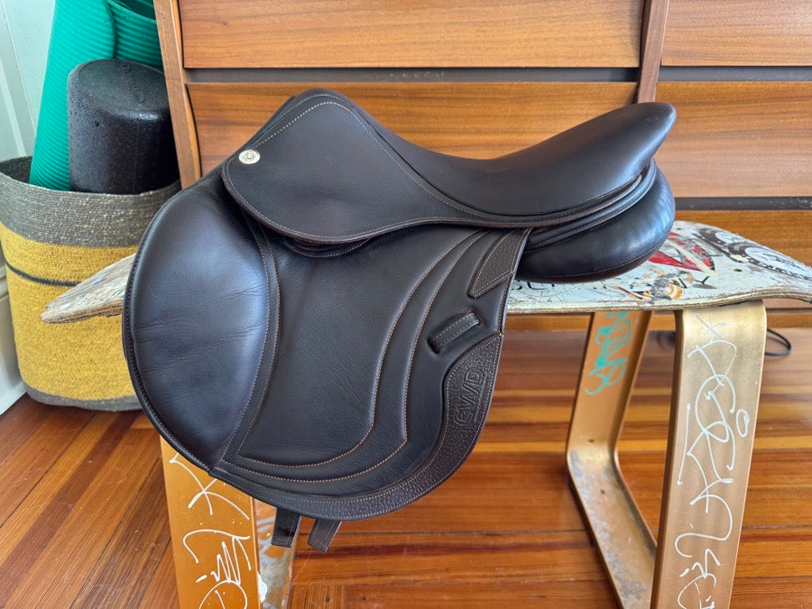 CWD 15.5” CWD SE10 Children’s / Pony Saddle - 1K Flaps - FULL BUFFALO - MINT!